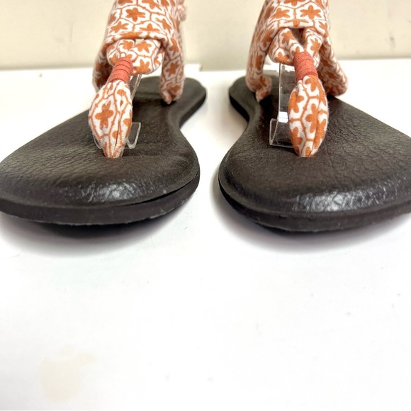 Sanuk Yoga Sling 2 boho beach resort summer sandals women’s size 9 prints - Picture 6 of 11